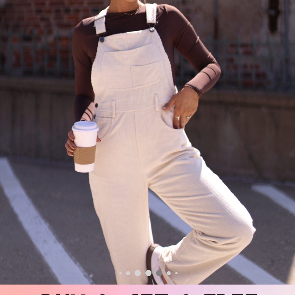 Corduroy overalls